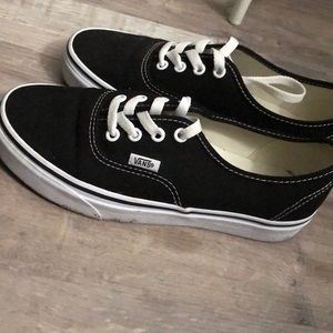 Black classic vans